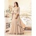 4602 BEIGE MAISHA DESIGNER WEDDING WEAR SKATER STYLE DRESS